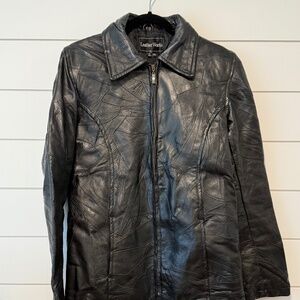 Leatherworks - Vintage Leather Trench Patchwork